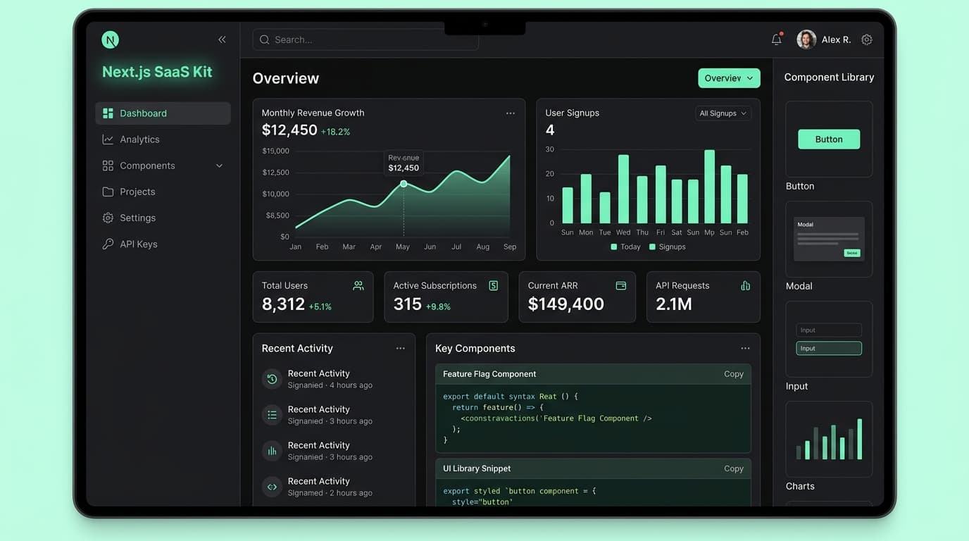 Next.js SaaS Foundation Kit